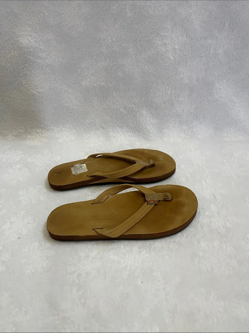 Rainbow Women’s Tan Leather Thong Sandals
